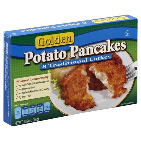 Potato pancakes near me - 12 – Potato Pancakes $ 15.50. 12 handmade potato pancakes. 12 - Potato Pancakes quantity. Add to cart. SKU: 12070 GF Category: Uncategorized UPC: 744548120706. 